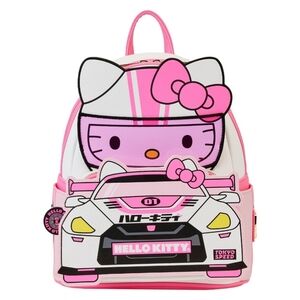 Loungefly Sanrio Hello Kitty Tokyo Speed Racer Cosplay mini Backpack
